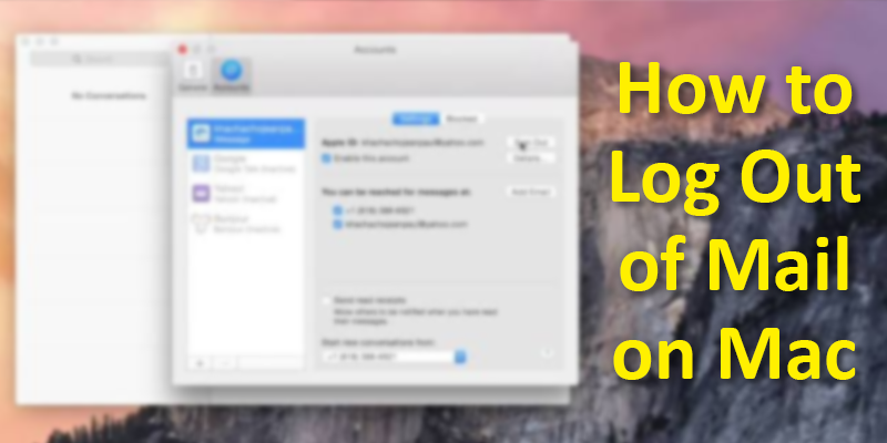 outlook for mac logging out